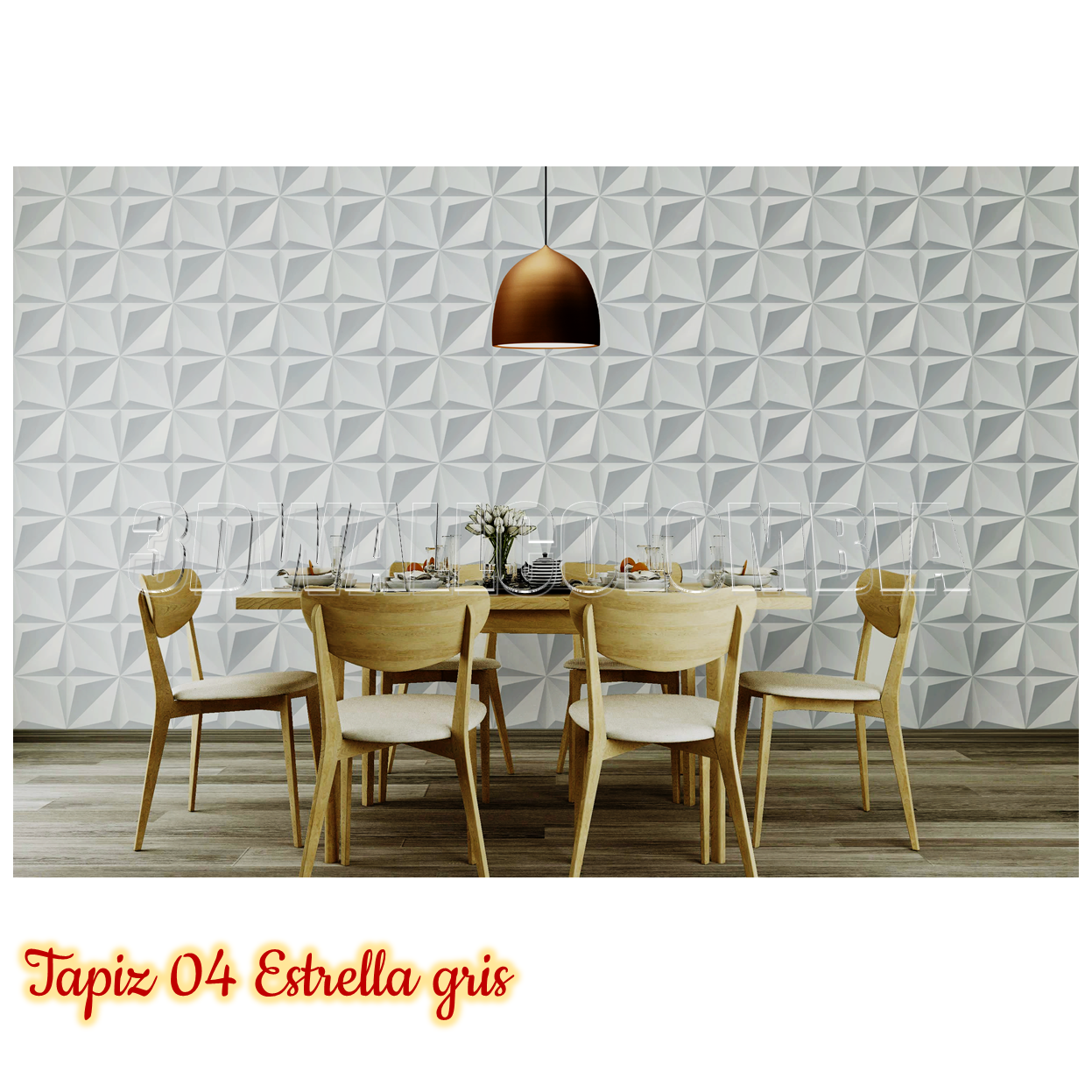 Rollo papel adhesivo decorativo Estrella gris 2,5mts x70cms - Imagen 6