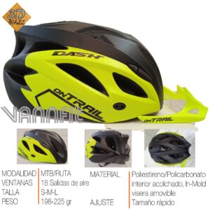 Casco ON TRAIL original Modelo Dash talla S -viche