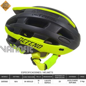Casco ON TRAIL original Modelo Defend Viche L