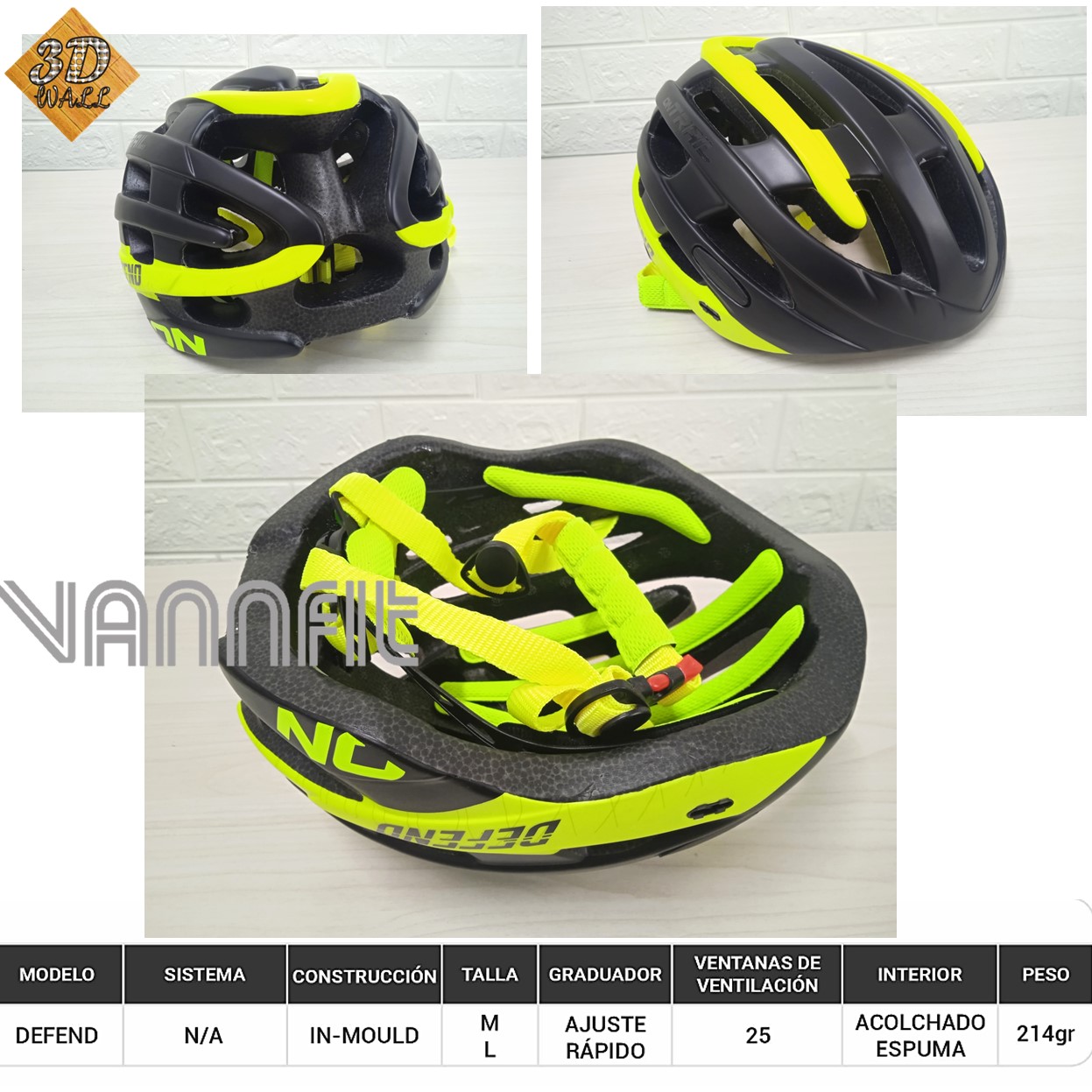 Casco ON TRAIL original Modelo Defend Viche L - Imagen 2
