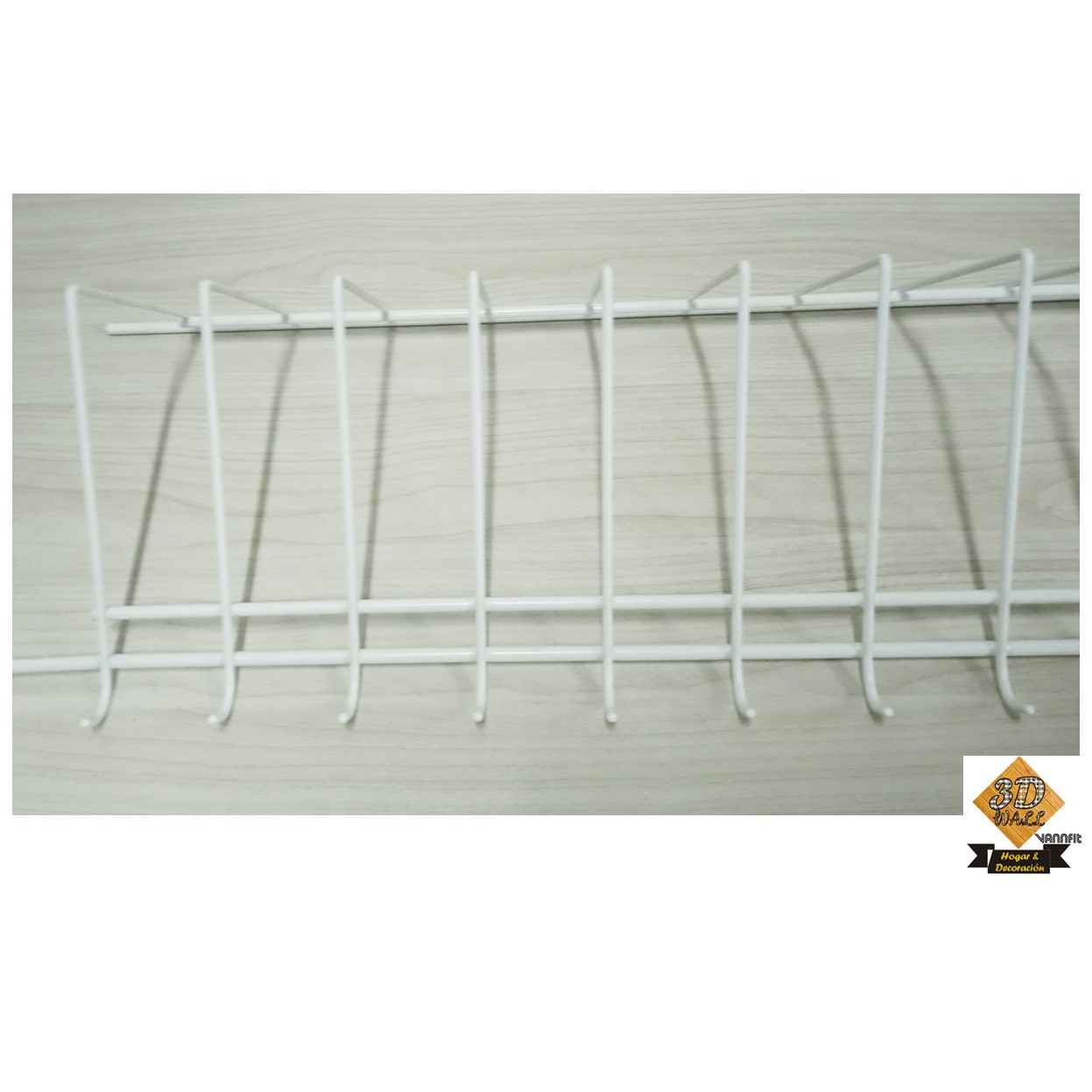 Platero organizador Locero tipo americano de 100cm Blanco - Imagen 3