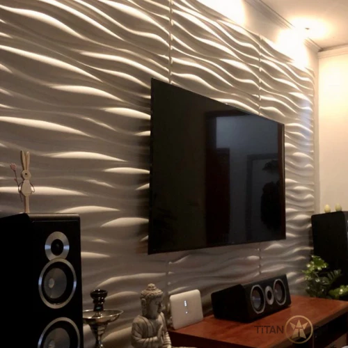 Metro cuadrado Pared 3D *2 Paneles 80*62,5CMS(1mt²) Fibra Vegetal - DL084