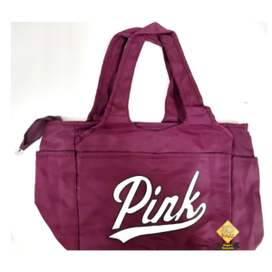 Bolso pink vinotinto