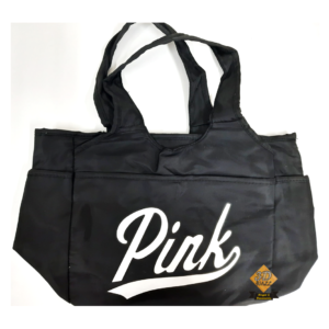 Bolso pink negro