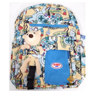 Maleta morral bolso osito amarillo