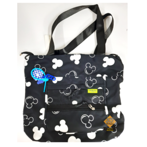 Bolso estampado Mikey Negro