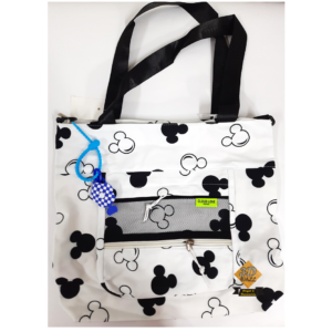 Bolso estampado Mikey blanco
