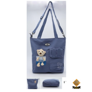 Maleta morral bolso oso bolsillo con orejas