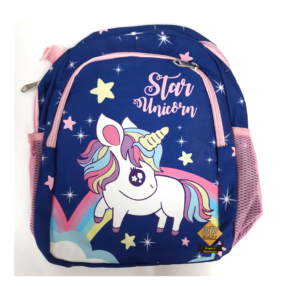 Morral unicornio azul oscuro