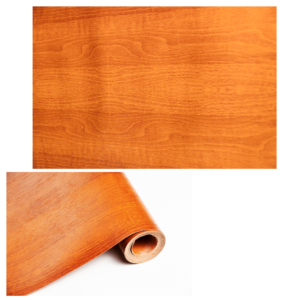 Rollo Vinilo Decorativo Piso Facil Trafico Medio Tono Cerezo