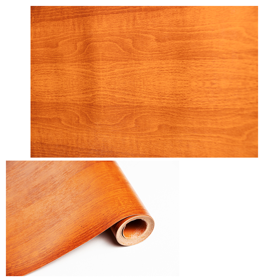 Rollo Vinilo Decorativo Piso Facil Trafico Medio Tono Cerezo