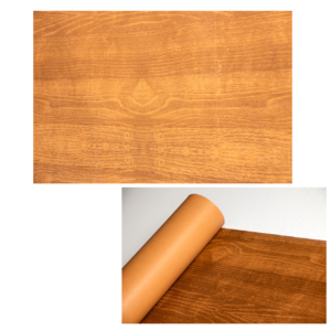 Rollo Vinilo Decorativo Piso Facil, Trafico Medio Tono Cedro