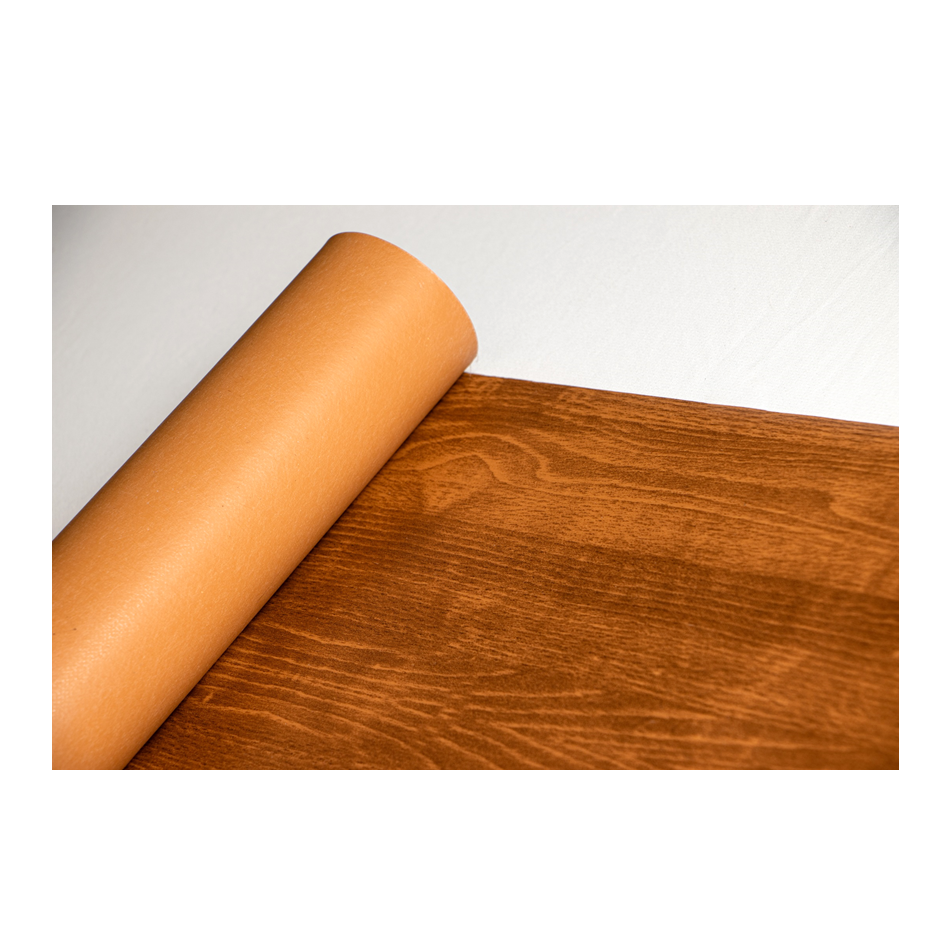 Rollo Vinilo Decorativo Piso Facil, Trafico Medio Tono Cedro - Imagen 3