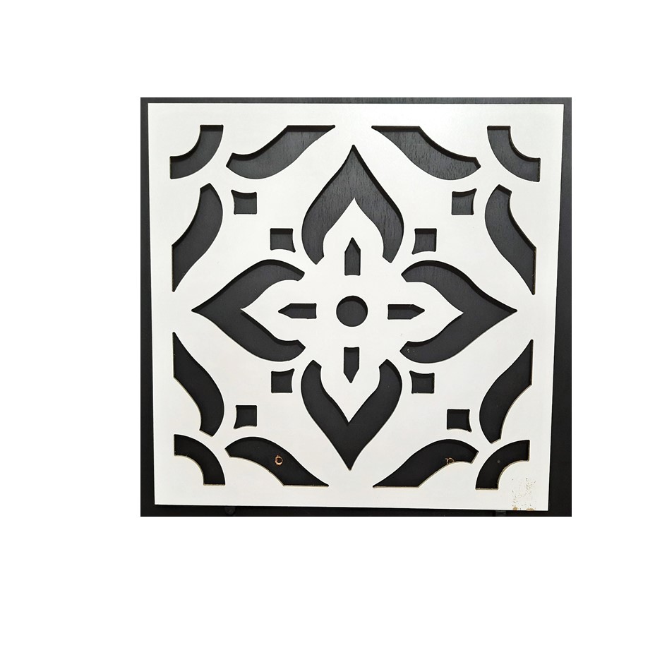 Lamina tablero panel decorativo en madera mdf para pared en 3d paqute x 6 tabletas de 30x30cms ref: mosaico 2