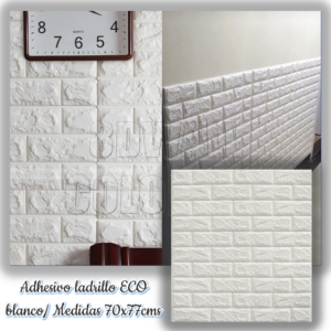 Panel Lamina Revestimiento 3d Adhesivo Para Pared Muro Tapiz